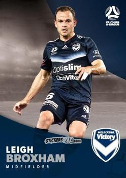 Sticker Leigh Broxham - Football Australia Trading Cards 2017-2018 n. 109 - Tap'N'Play
