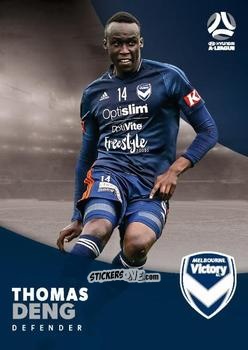 Sticker Thomas Deng - Football Australia Trading Cards 2017-2018 n. 110 - Tap'N'Play