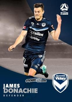 Sticker James Donachie - Football Australia Trading Cards 2017-2018 n. 111 - Tap'N'Play