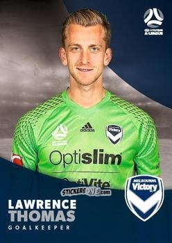 Sticker Lawrence Thomas - Football Australia Trading Cards 2017-2018 n. 117 - Tap'N'Play