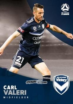 Figurina Carl Valeri - Football Australia Trading Cards 2017-2018 n. 119 - Tap'N'Play