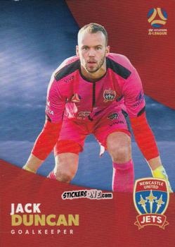 Cromo Jack Duncan - Football Australia Trading Cards 2017-2018 n. 124 - Tap'N'Play