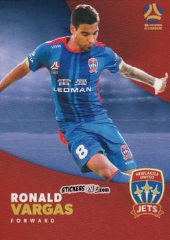 Cromo Ronald Vargas - Football Australia Trading Cards 2017-2018 n. 135 - Tap'N'Play