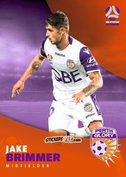 Cromo Jake Brimmer - Football Australia Trading Cards 2017-2018 n. 137 - Tap'N'Play