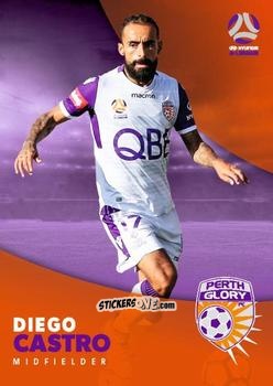 Figurina Diego Castro - Football Australia Trading Cards 2017-2018 n. 138 - Tap'N'Play