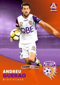Sticker Andreu Guerao - Football Australia Trading Cards 2017-2018 n. 141 - Tap'N'Play