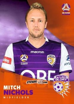 Figurina Mitch Nichols - Football Australia Trading Cards 2017-2018 n. 147 - Tap'N'Play
