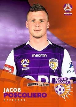 Cromo Jacob Poscoliero - Football Australia Trading Cards 2017-2018 n. 148 - Tap'N'Play
