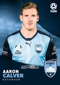 Sticker Aaron Calver - Football Australia Trading Cards 2017-2018 n. 157 - Tap'N'Play