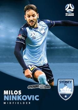 Cromo Miloš Ninkovic - Football Australia Trading Cards 2017-2018 n. 160 - Tap'N'Play