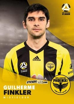 Figurina Guilherme Finkler - Football Australia Trading Cards 2017-2018 n. 172 - Tap'N'Play