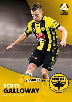 Figurina Scott Galloway - Football Australia Trading Cards 2017-2018 n. 173 - Tap'N'Play