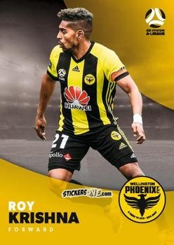 Figurina Roy Krishna - Football Australia Trading Cards 2017-2018 n. 176 - Tap'N'Play