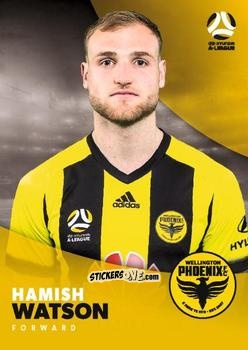 Figurina Hamish Watson - Football Australia Trading Cards 2017-2018 n. 184 - Tap'N'Play