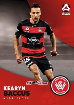 Figurina Kearyn Baccus - Football Australia Trading Cards 2017-2018 n. 186 - Tap'N'Play