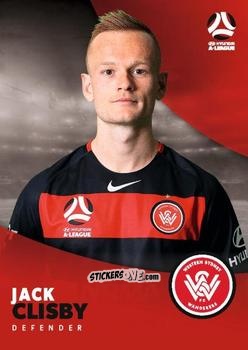 Figurina Jack Clisby - Football Australia Trading Cards 2017-2018 n. 190 - Tap'N'Play