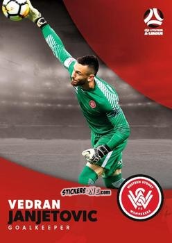 Figurina Vedran Janjetovic - Football Australia Trading Cards 2017-2018 n. 193 - Tap'N'Play