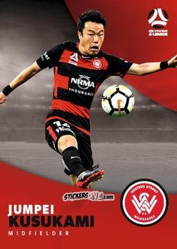 Figurina Jumpei Kusukami - Football Australia Trading Cards 2017-2018 n. 194 - Tap'N'Play