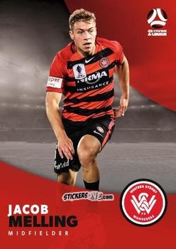 Figurina Jacob Melling - Football Australia Trading Cards 2017-2018 n. 196 - Tap'N'Play