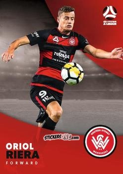 Figurina Oriol Riera - Football Australia Trading Cards 2017-2018 n. 197 - Tap'N'Play