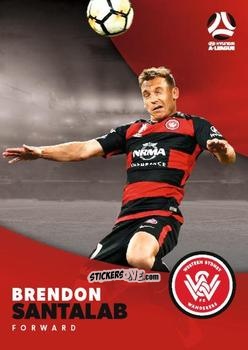 Figurina Brendon Santalab - Football Australia Trading Cards 2017-2018 n. 199 - Tap'N'Play