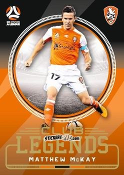 Figurina Matthew McKay - Football Australia Trading Cards 2017-2018 n. CL-02 - Tap'N'Play