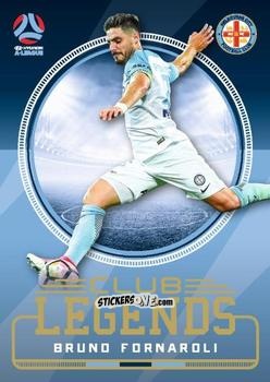 Figurina Bruno Fornaloni - Football Australia Trading Cards 2017-2018 n. CL-04 - Tap'N'Play