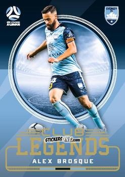 Sticker Alex Brosque - Football Australia Trading Cards 2017-2018 n. CL-08 - Tap'N'Play