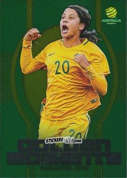 Sticker Samantha Kerr - Football Australia Trading Cards 2017-2018 n. GM-02 - Tap'N'Play