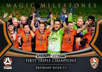 Sticker Brisbane Roar - Football Australia Trading Cards 2017-2018 n. MM-02 - Tap'N'Play
