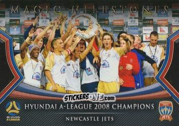 Sticker Newcastle Jets - Football Australia Trading Cards 2017-2018 n. MM-06 - Tap'N'Play