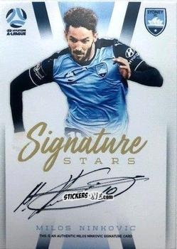 Cromo Miloš Ninkovic - Football Australia Trading Cards 2017-2018 n. SS-03 - Tap'N'Play