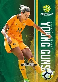 Sticker Alanna Kennedy - Football Australia Trading Cards 2017-2018 n. YG-04 - Tap'N'Play