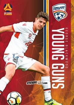 Sticker George Blackwood - Football Australia Trading Cards 2017-2018 n. YG-06 - Tap'N'Play