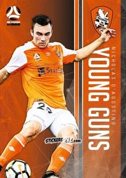 Figurina Nicholas D'Agostino - Football Australia Trading Cards 2017-2018 n. YG-08 - Tap'N'Play