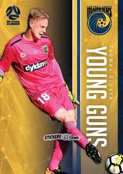 Figurina Thomas Glover - Football Australia Trading Cards 2017-2018 n. YG-10 - Tap'N'Play