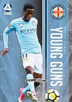Figurina Bruce Kamau - Football Australia Trading Cards 2017-2018 n. YG-11 - Tap'N'Play