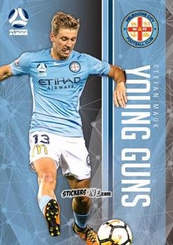 Figurina Stefan Mauk - Football Australia Trading Cards 2017-2018 n. YG-12 - Tap'N'Play