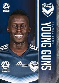 Sticker Thomas Deng - Football Australia Trading Cards 2017-2018 n. YG-13 - Tap'N'Play