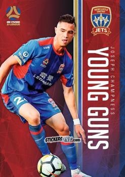 Cromo Joseph Champness - Football Australia Trading Cards 2017-2018 n. YG-16 - Tap'N'Play