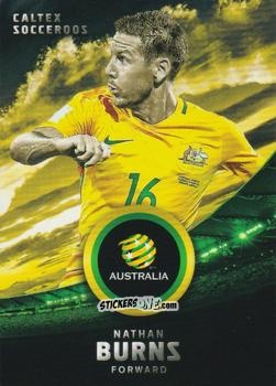 Cromo Nathan Burns - Football Australia Trading Cards 2016-2017 n. 2 - Tap'N'Play