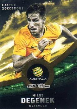 Cromo Milos Degenek - Football Australia Trading Cards 2016-2017 n. 4g - Tap'N'Play