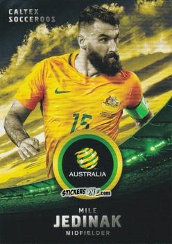 Sticker Mile Jedinak - Football Australia Trading Cards 2016-2017 n. 6 - Tap'N'Play