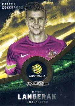 Figurina Mitch Langerak - Football Australia Trading Cards 2016-2017 n. 8g - Tap'N'Play