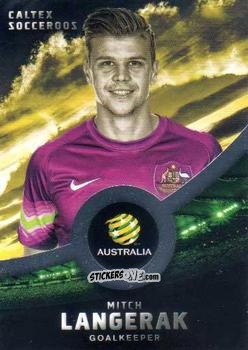Sticker Mitch Langerak - Football Australia Trading Cards 2016-2017 n. 8s - Tap'N'Play