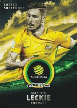 Figurina Mathew Leckie - Football Australia Trading Cards 2016-2017 n. 9 - Tap'N'Play