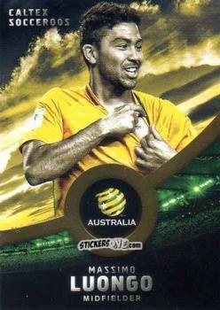 Figurina Massimo Luongo - Football Australia Trading Cards 2016-2017 n. 10g - Tap'N'Play
