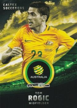 Sticker Tom Rogic - Football Australia Trading Cards 2016-2017 n. 15 - Tap'N'Play