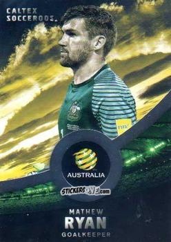 Figurina Mathew Ryan - Football Australia Trading Cards 2016-2017 n. 16s - Tap'N'Play