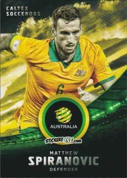 Cromo Matthew Spiranovic - Football Australia Trading Cards 2016-2017 n. 19 - Tap'N'Play
